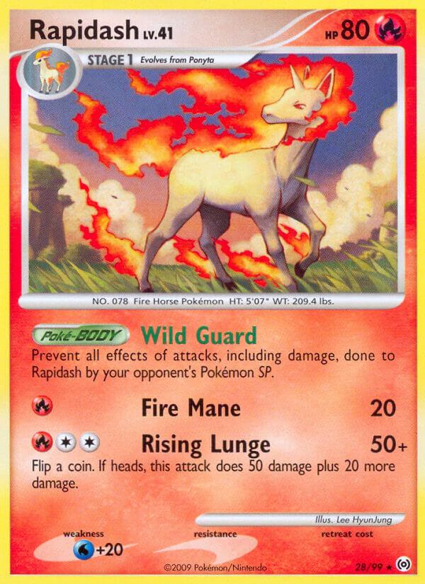 Carte Pokémon: Rapidash [Galopa]