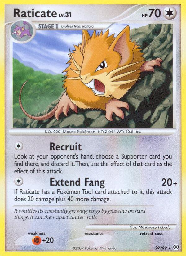 Carte Pokémon: Raticate [Rattatac]