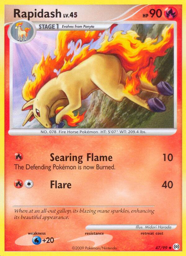 Carte Pokémon: Rapidash [Galopa]