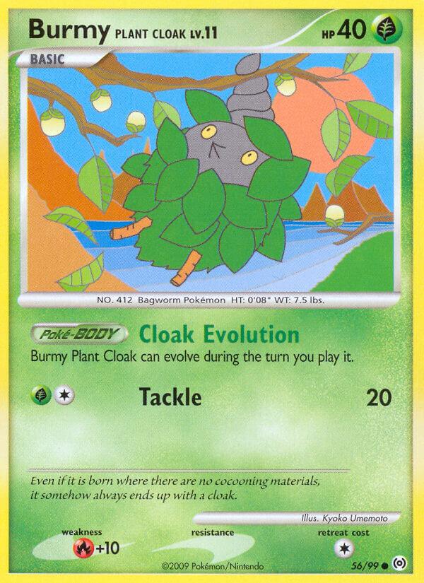 Carte Pokémon: Burmy Plant Cloak [Cheniti Cape Plante]