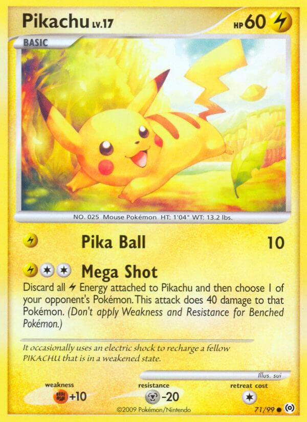 Carte Pokémon: Pikachu [Pikachu]