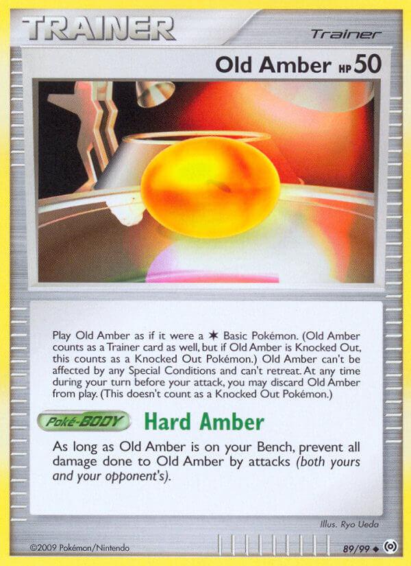 Carte Pokémon: Old Amber [Vieil Ambre]