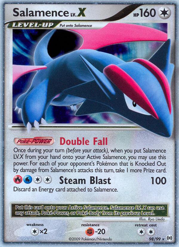 Carte Pokémon: Salamence LV.X [Drattak NIV.X]