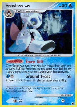 Carte Pokémon: Froslass