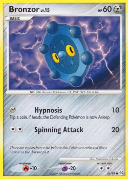 Carte Pokémon: Bronzor