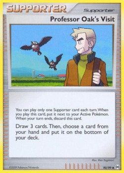 Carte Pokémon: Professor Oak's Visit