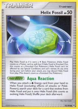 Carte Pokémon: Helix Fossil