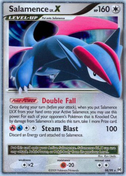 Carte Pokémon: Salamence LV.X