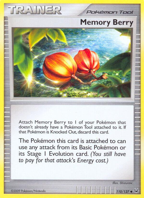 Carte Pokémon: Memory Berry [Baie de mémoire]