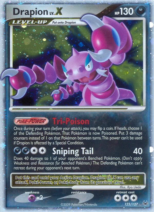 Carte Pokémon: Drapion LV.X [Drascore NIV.X]