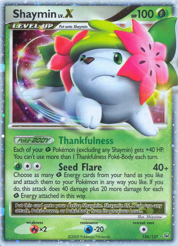 Carte Pokémon: Shaymin LV.X [Shaymin NIV.X]