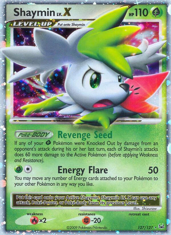 Carte Pokémon: Shaymin LV.X [Shaymin NIV.X]