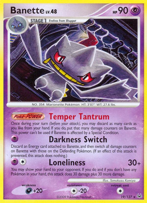 Carte Pokémon: Banette [Branette]