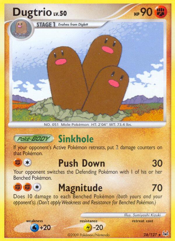 Carte Pokémon: Dugtrio [Triopikeur]