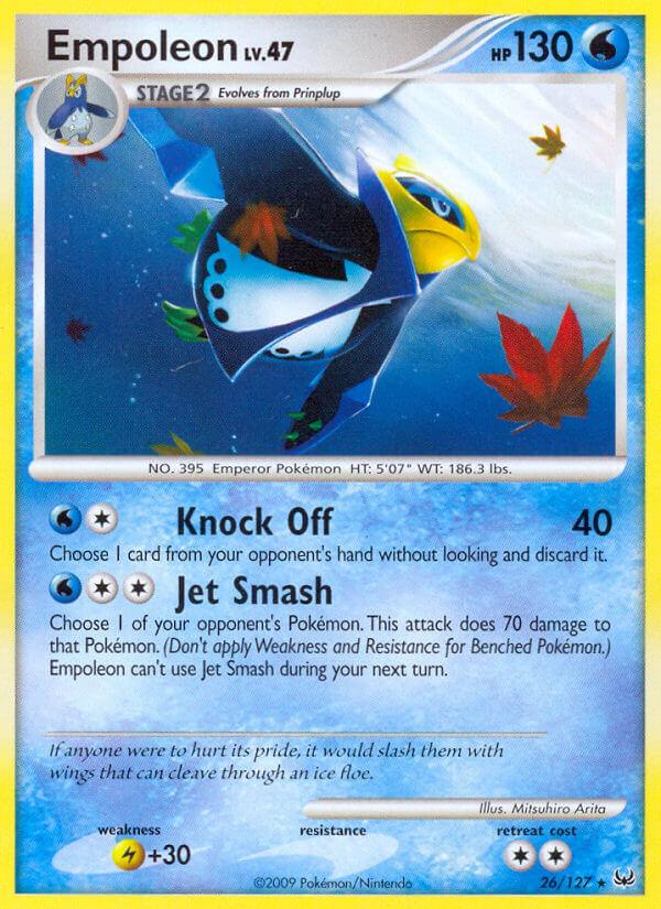 Carte Pokémon: Empoleon [Pingoléon]