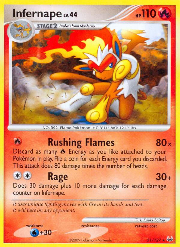 Carte Pokémon: Infernape [Simiabraz]