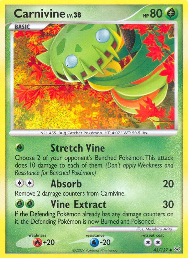 Carte Pokémon: Carnivine [Vortente]