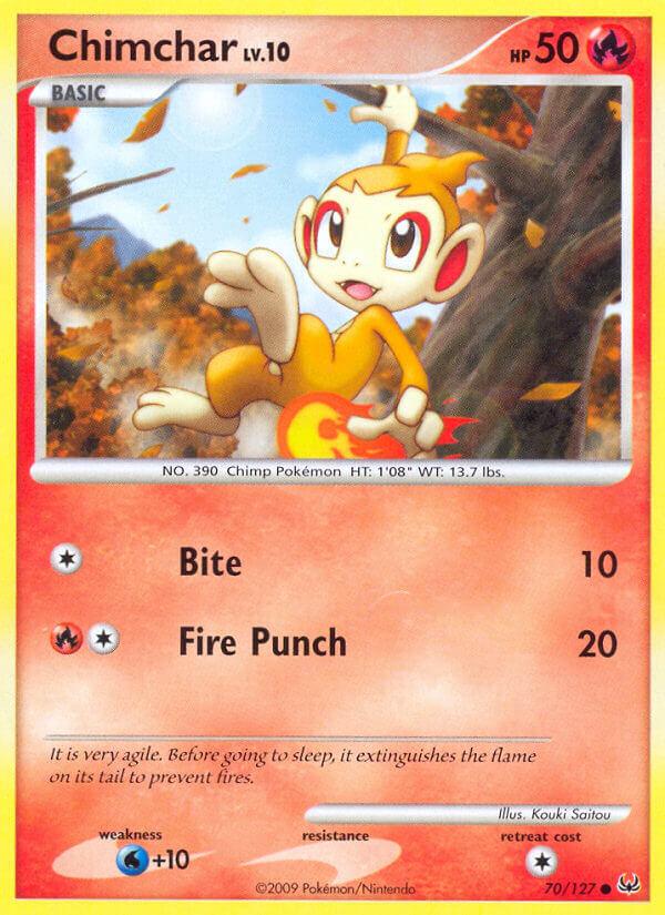 Carte Pokémon: Chimchar [Ouisticram]