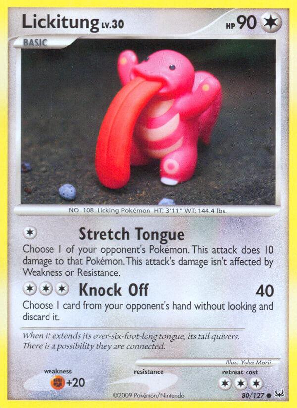 Carte Pokémon: Lickitung [Excelangue]