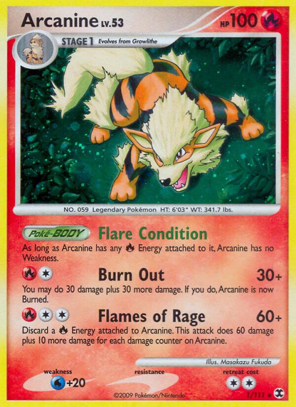 Carte Pokémon: Arcanine [Arcanin]