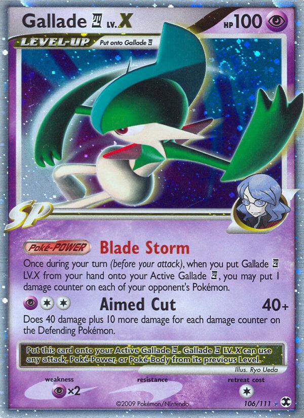 Carte Pokémon: Gallade 4 LV.X [Gallame 4 NIV.X]