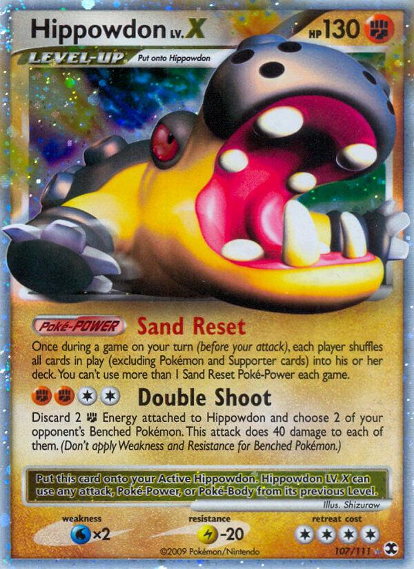 Carte Pokémon: Hippowdon LV.X [Hippodocus NIV.X]