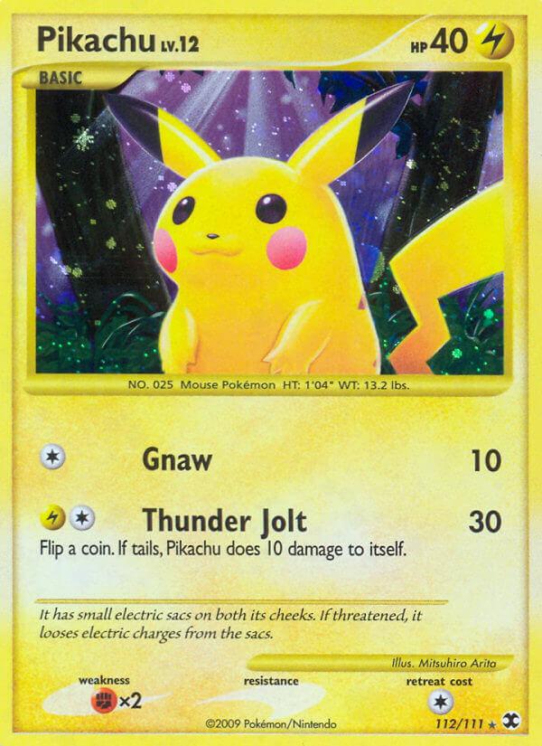 Carte Pokémon: Pikachu [Pikachu]