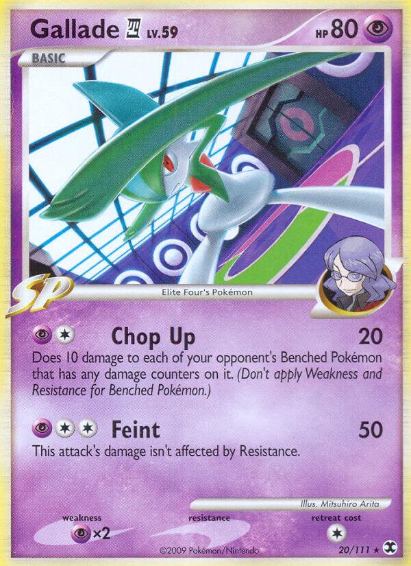 Carte Pokémon: Gallade 4 [Gallame 4]