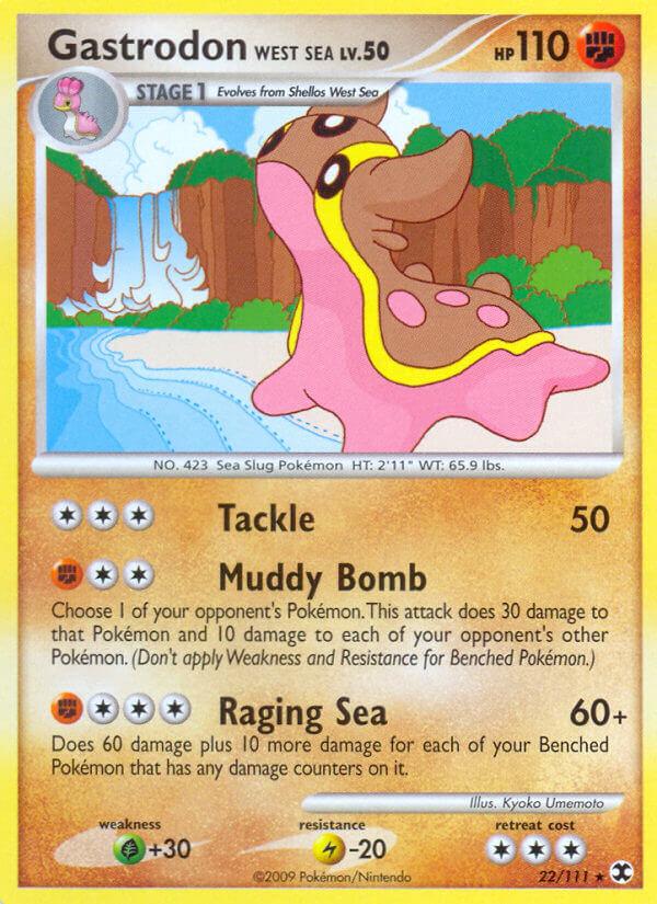 Carte Pokémon: Gastrodon West Sea [Tritosor Mer Occident]