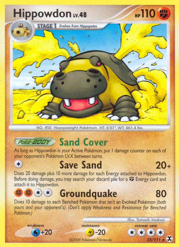 Carte Pokémon: Hippowdon [Hippodocus]