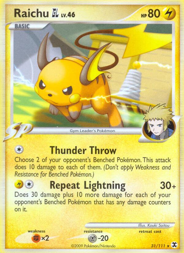 Carte Pokémon: Raichu GL [Raichu GL]