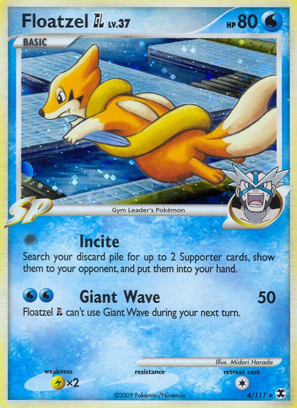 Carte Pokémon: Floatzel GL [Mustéflott GL]