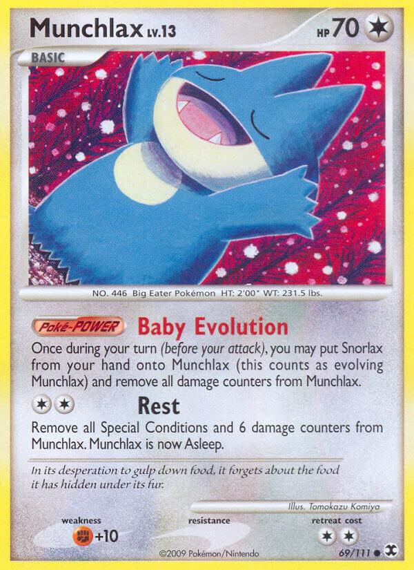 Carte Pokémon: Munchlax [Goinfrex]