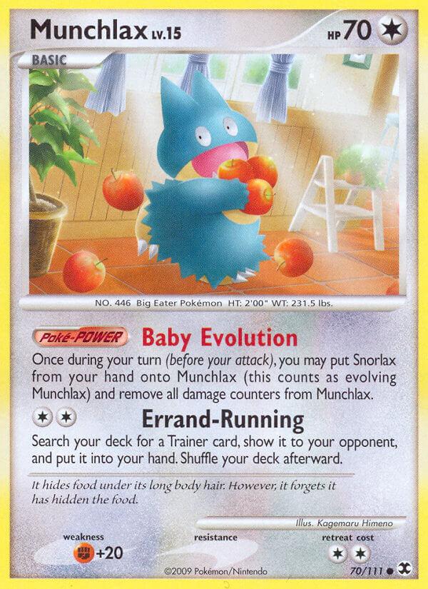 Carte Pokémon: Munchlax [Goinfrex]