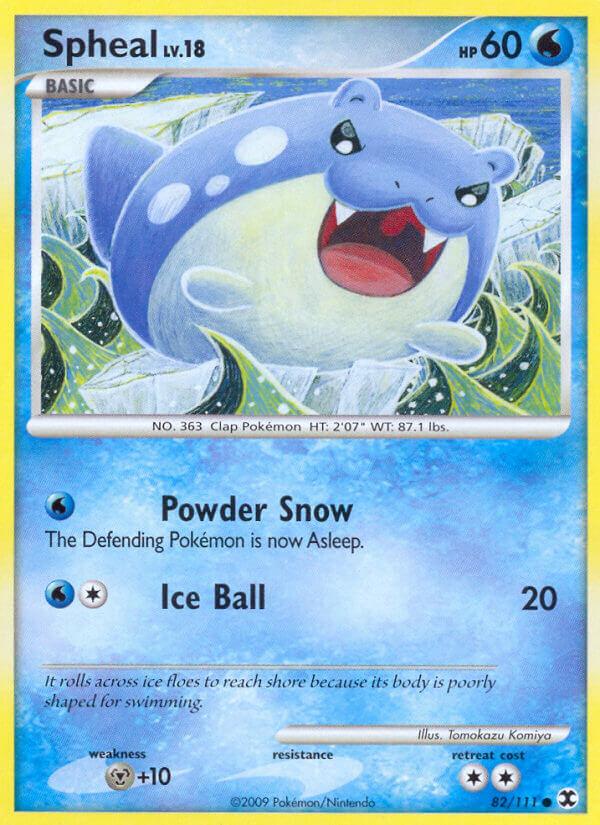 Carte Pokémon: Spheal [Obalie]