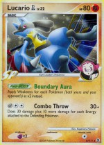 Carte Pokémon: Lucario