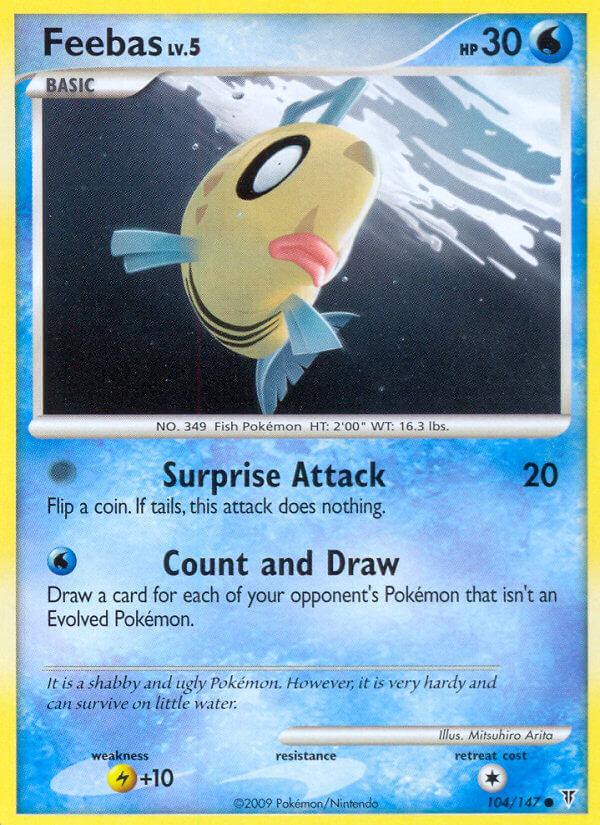 Carte Pokémon: Feebas [Barpau]