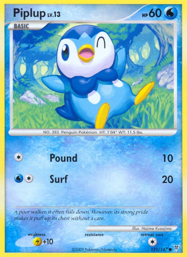 Carte Pokémon: Piplup [Tiplouf]