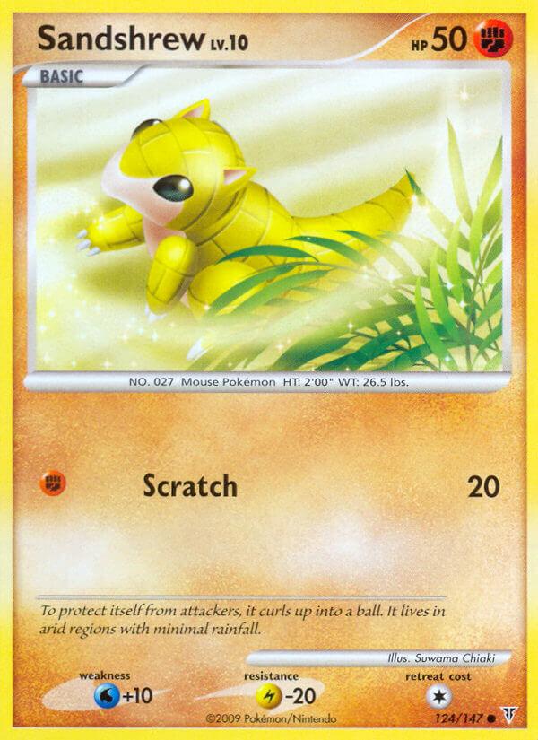 Carte Pokémon: Sandshrew [Sabelette]