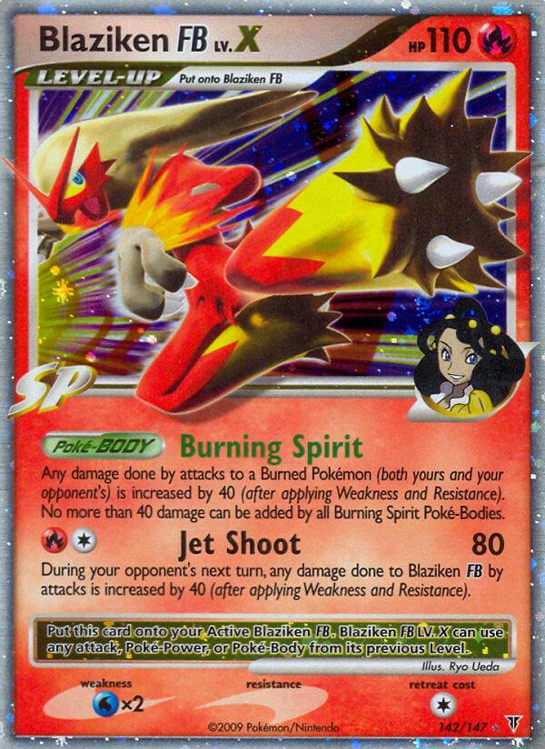 Carte Pokémon: Blaziken FB LV.X [Brasegali FB NIV.X]