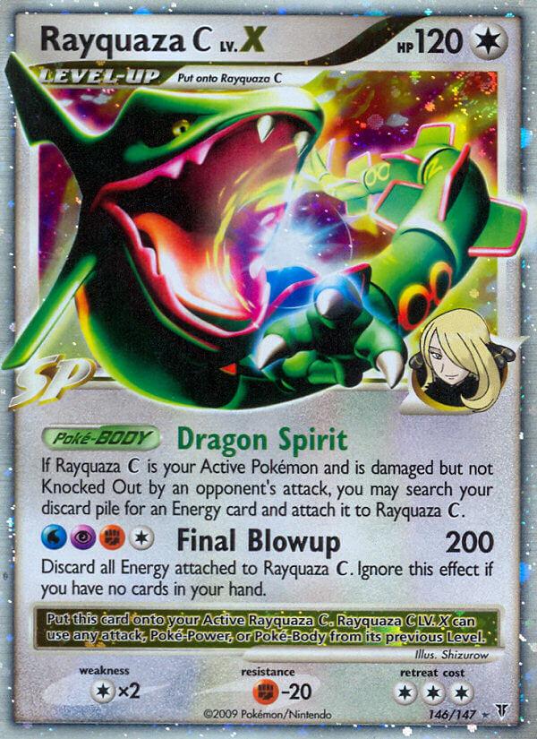 Carte Pokémon: Rayquaza C LV.X [Rayquaza C NIV.X]