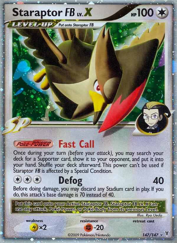 Carte Pokémon: Staraptor FB LV.X [Etouraptor FB NIV.X]