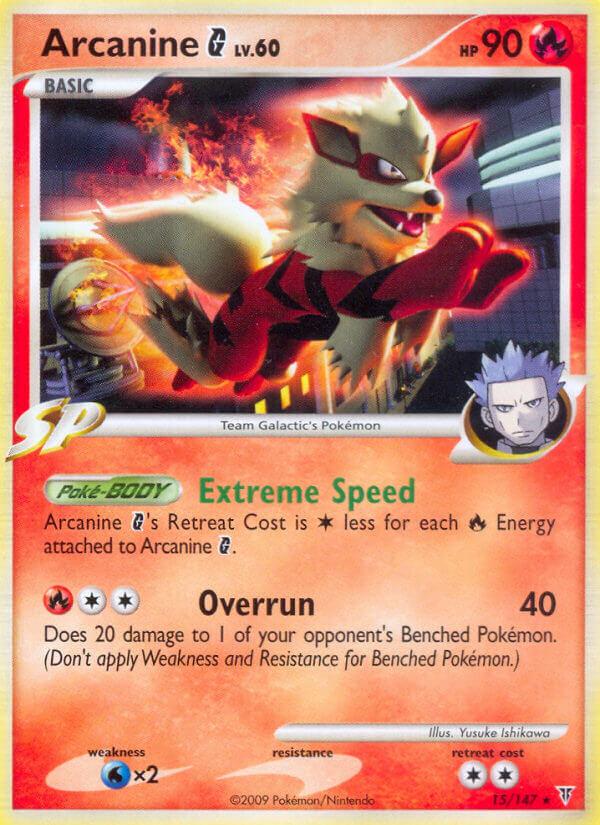 Carte Pokémon: Arcanine G [Arcanin G]