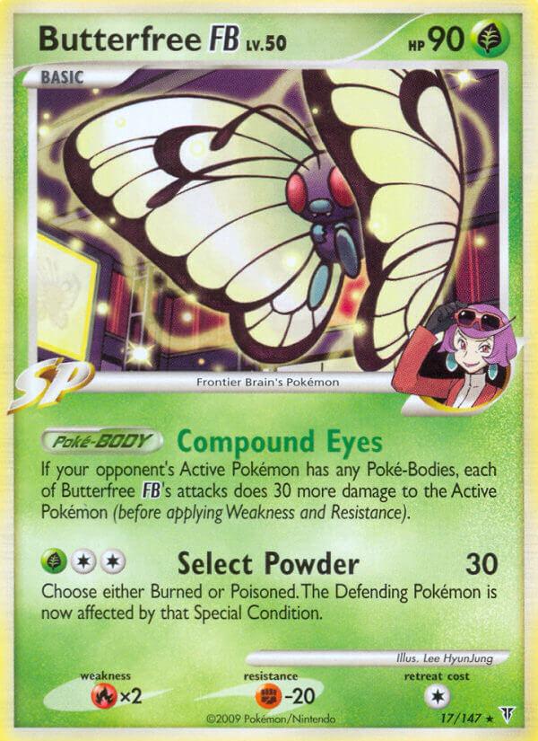 Carte Pokémon: Butterfree FB [Papilusion FB]