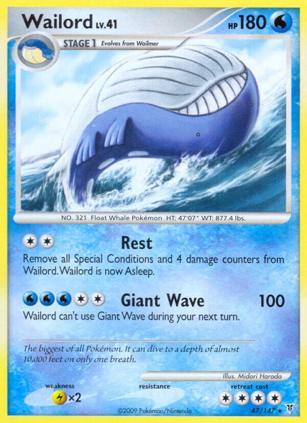 Carte Pokémon: Wailord [Wailord]