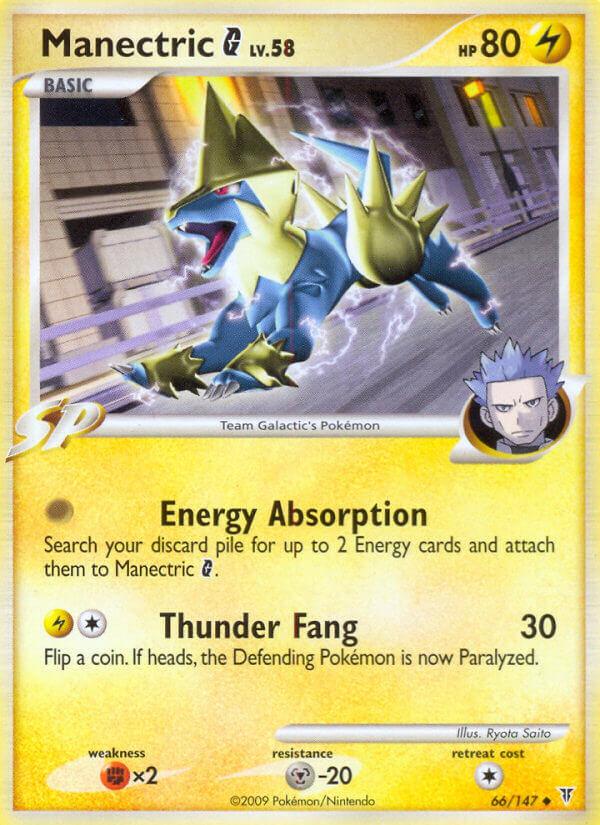 Carte Pokémon: Manectric G [Elecsprint G]