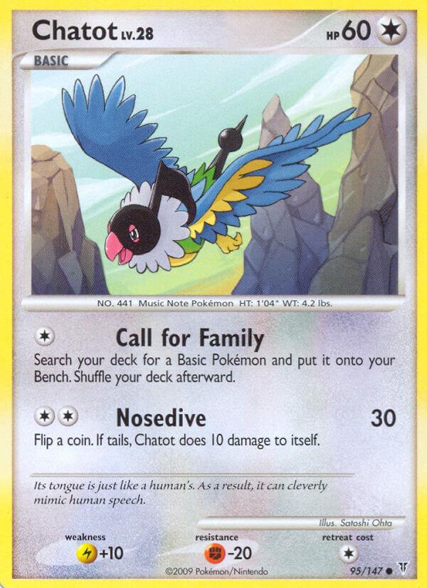 Carte Pokémon: Chatot [Pijako]