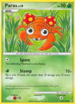 Carte Pokémon: Paras