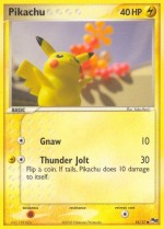 Carte Pokémon: Pikachu