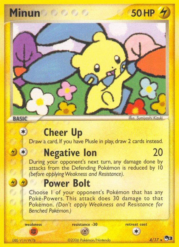 Carte Pokémon: Minun [Negapi]